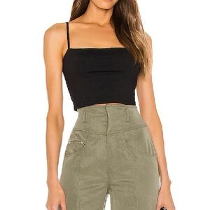 Susana Monaco Thin Strap Crop Tank
